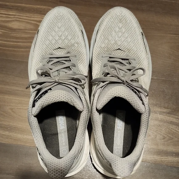 Hoka | Shoes | Hoka Mens Light Gray Athletic Shoes | Poshmark display picture 1